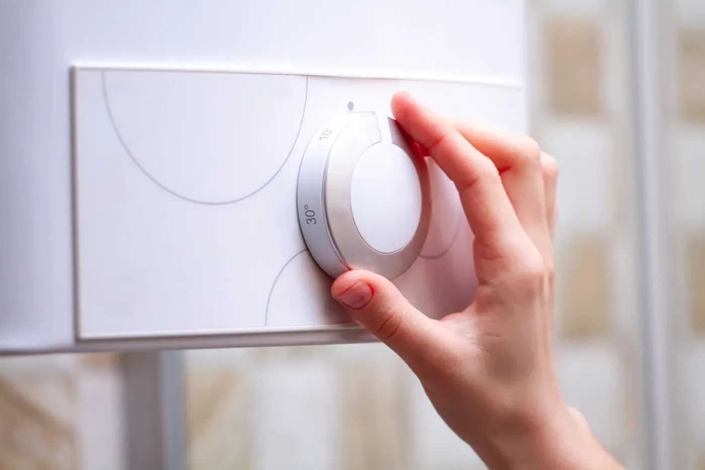Réglage du thermostat de chauffage après entretien d'une chaudière
